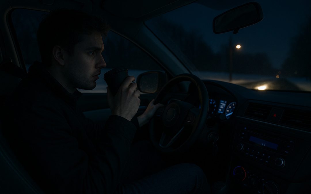 Driving to Work in the Dark? 7 Tips to Stay Awake and Alert This Winter